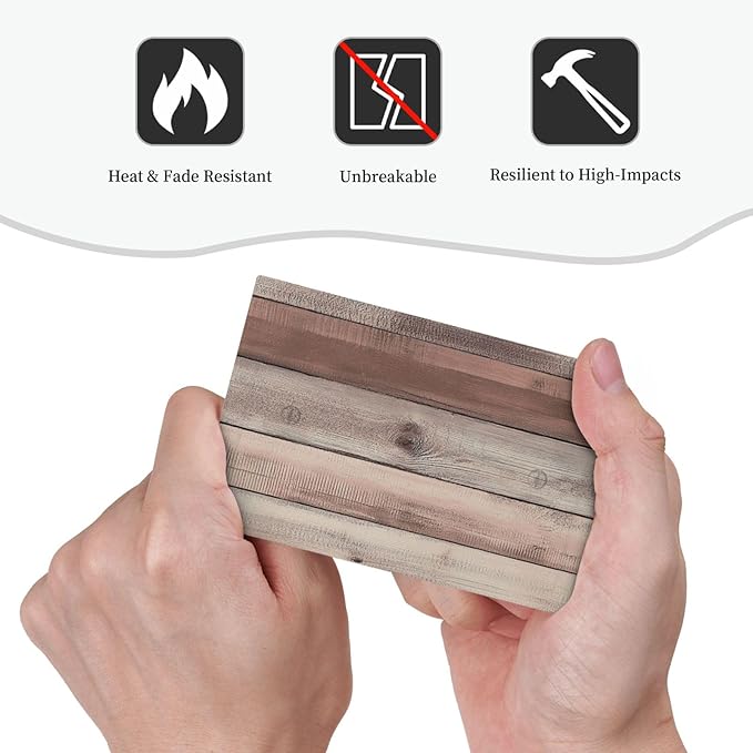 Light Switch Cover Plate Vintage Natural Wood Rustic Cinnamon 1 Gang No Device Blank Electrical Wall Plates Faceplate Decorative Switch Plate For Farmhouse Cabin Decor