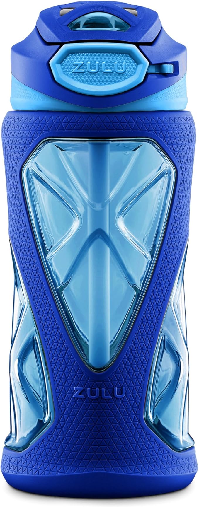 ZULU Torque 2 Pack 16oz Plastic Kids Water Bottle