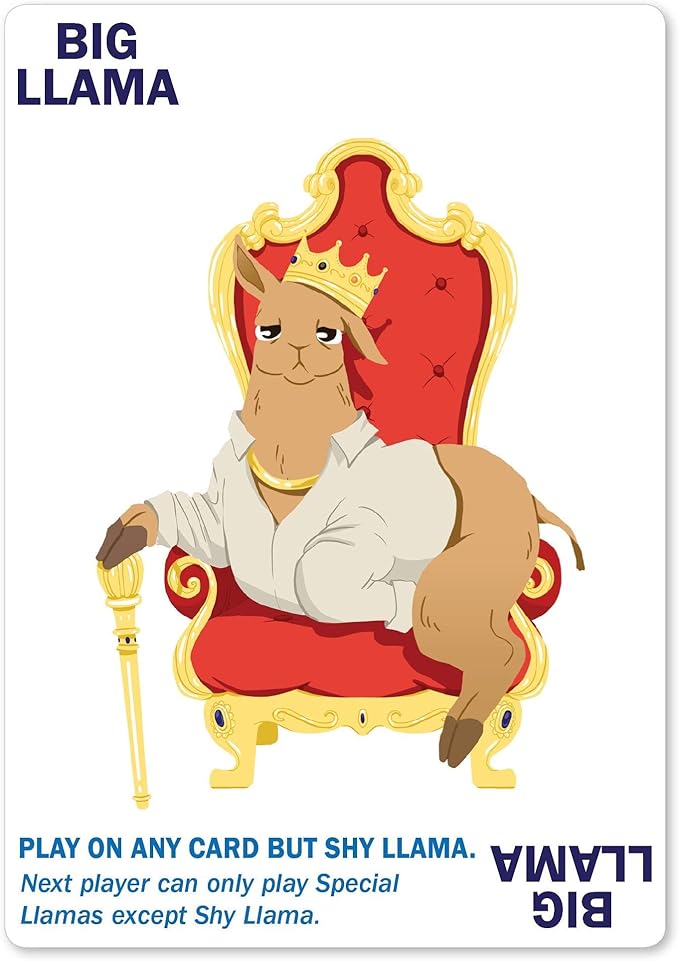 Llama Drama Family Card Game – Fast 15-Min Play, Ages 7+, 2-4 Players (Up to 8 with 2-Pack) – Easy, Hilarious Strategy & Luck for Game Nights