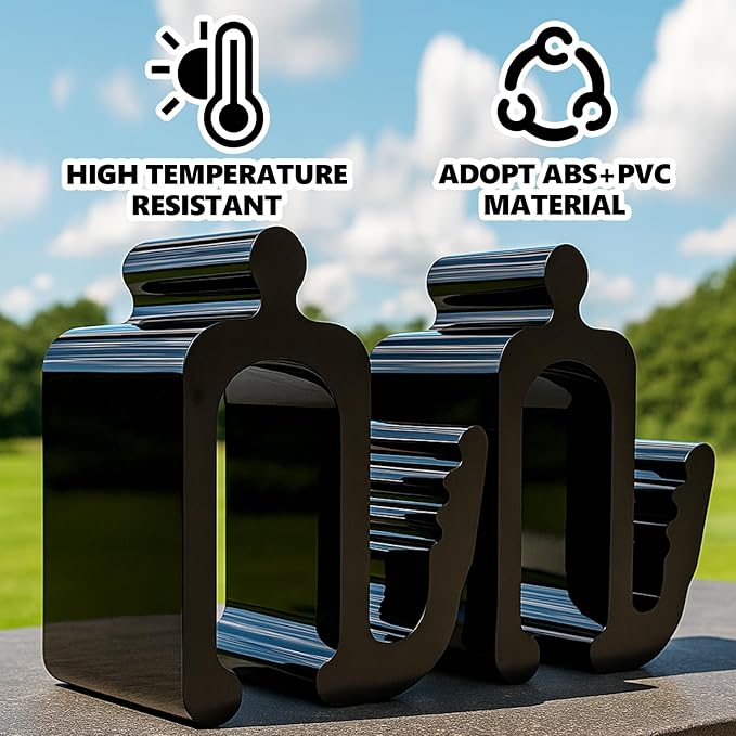 Universal Wagon Accessories, Upgraded Side Hooks with 30kg Load Capacity - Sturdy Stroller Hooks & Space-Saving Travel Organizer for All Stroller Wagon(4PCS)