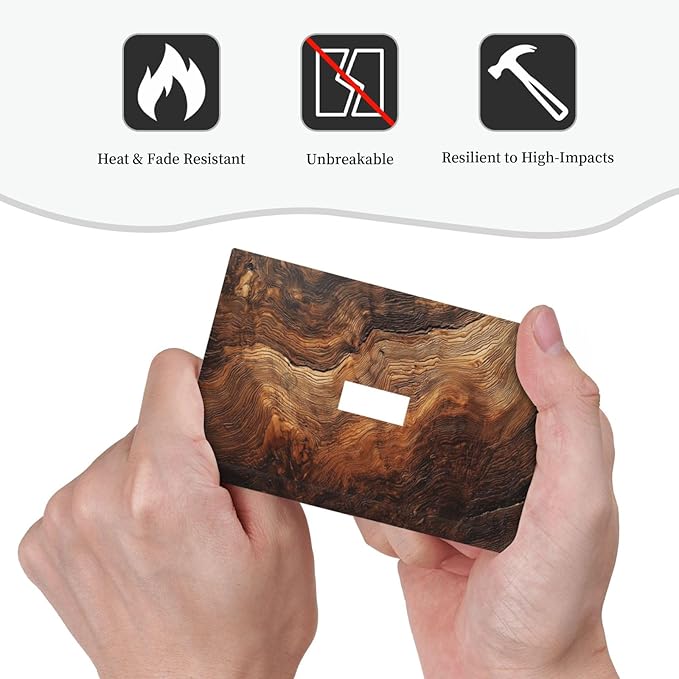 Natural Wood Grain Texture Old Tree Trunk Print Decorative Light Switch Cover 1 Gang Single Toggle Device Electrical Faceplate Switchplates Decorator Outlet Wall Plate for Farmhouse Home Decor