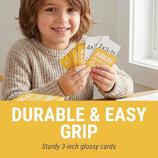 Fun Express Array Matching Game - 161 Pieces - Educational and Learning Activities for Kids