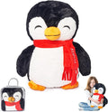 ODOXIA Big Weighted Plush for Anxiety 5lb Penguin | Stuffed Weighted Plush Animal for Kids, Adults
