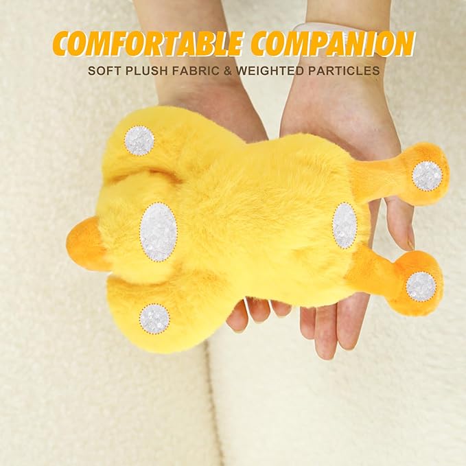 PEACH CAT Duck Plush Cute Duck Stuffed Animals Small Plushies Toy Pillow Gifts for Kids Yellow