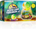 LAOESE Dinosaur Terrarium Kit for Kids - Dino Kid Crafts with DIY Moon Lamp Kit - Birthday Gift for Boys Ages 4 5 6 7 8-12 Year Old - Arts and Crafts for Boy and Kids - Easter Gifts for Boys