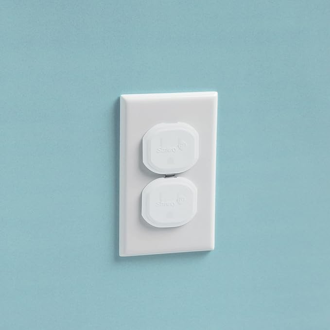 Safety 1st Electrical Outlet Baby Proof Covers, Secure Outlet Plugs, Baby Proofing, 36 Count