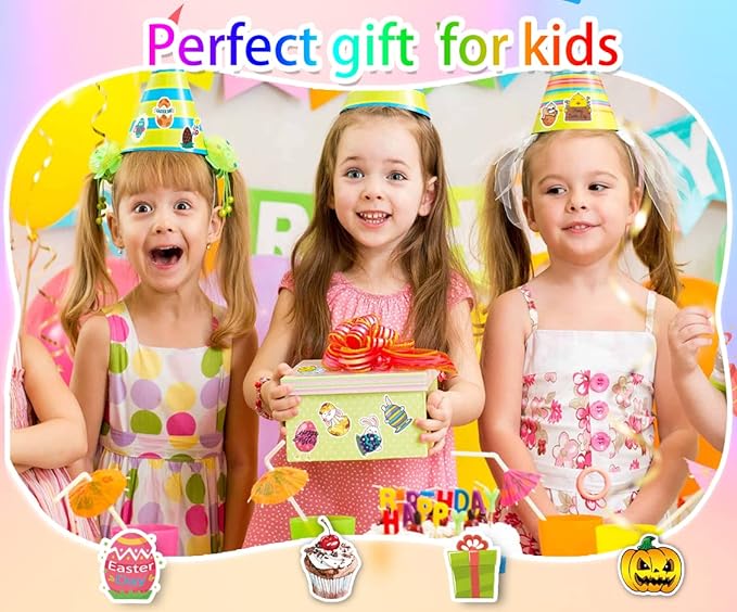 200Pcs Water Bottle Stickers for Kids Teens, Waterproof Vinyl Stickers, Stickers for Kids Classroom Decor, Teacher Supplies & Classroom Must Haves