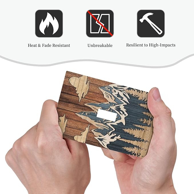 Blue Mountain Range Forest Nature Wilderness Wood Texture Decorative Light Switch Cover 1 Gang Single Toggle Device Electrical Faceplate Switchplates Decorator Outlet Wall Plate for Farmhouse Home
