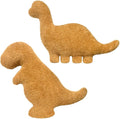 Andywoo Dino Chicken Plush Nuggets Pillow for Funny Birthday Gifts, Cute Funny Stuffed Animals Toy for Boy and Girl, Dinosaur Gifts for Kids Teens and Adults (2 Pack, Small)