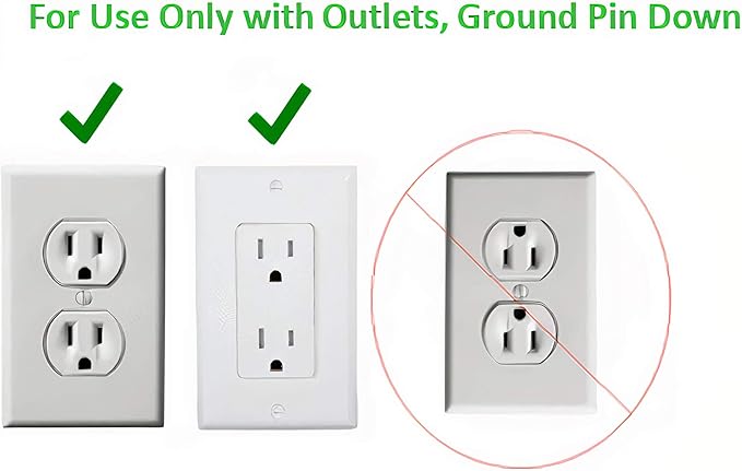 Sleek Socket No Shock Child Protector, Outlet & Plug Concealer with Protective Cord Clips, 8-Foot Flat Extension Cord with Multiple Outlets, Baby Proofing Outlet Cover, No Access to Dangerous Cords