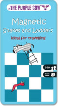 The Purple Cow Magnetic Travel Snakes & Ladders