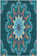 Light Switch Cover Plate Boho Hippie Colorful Mandala Wall Plate Cover 1 Gang Blank No Device Decorative Outlet Covers Electrical Switchplate for Bathroom Home Decor