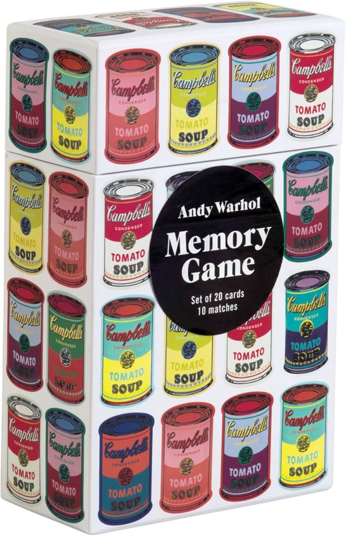 Galison Andy Warhol Memory Game