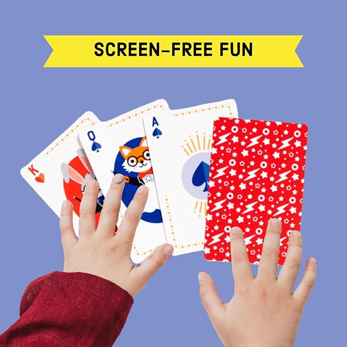 Mudpuppy It's Magic! – Animal Version of Classic Kids Card Tricks Card Game with Cute Illustrations of Animals for Children Ages 4 and Up, 2-4 Players