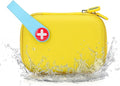 Mini First Aid Kit, 113 Pc. Water-Resistant Hard Toddler Kids Small Cute Case for Car, Home - TSA-Approved Travel Size