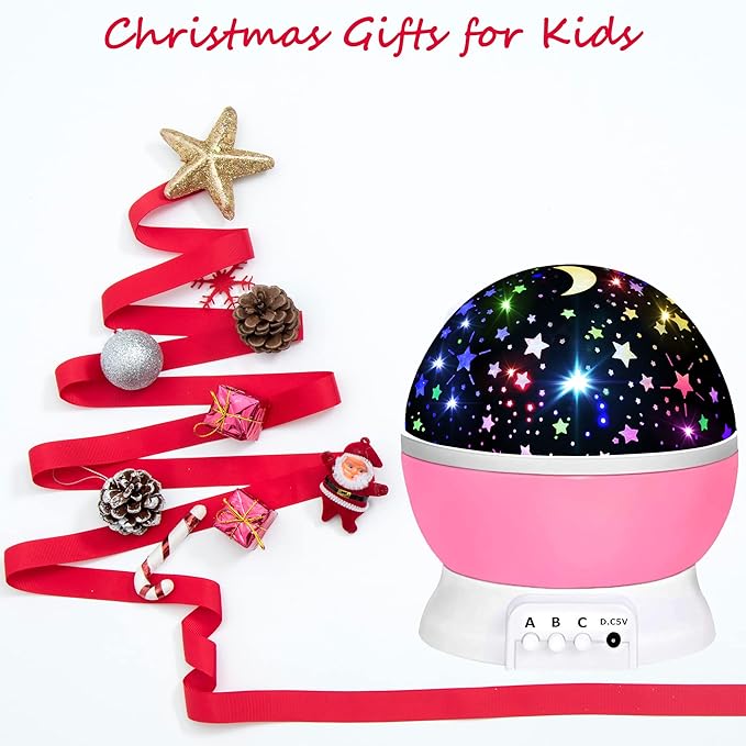 Toys for 1-10 Year Old Girls,Star Projector for Kids 2-9 Year Old Girl Gift Toy for 3-8 Year Old Girls Christmas Gift for 4-7 Year Old Boys Birthday Gift Stocking Stuffers for Kids