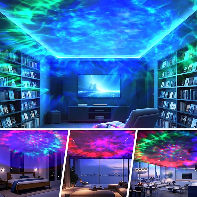 Galaxy Projector for Bedroom, Light Projector with Timer and Remote, Nebula Ceiling Night Light for Kids Adults, Room Decor