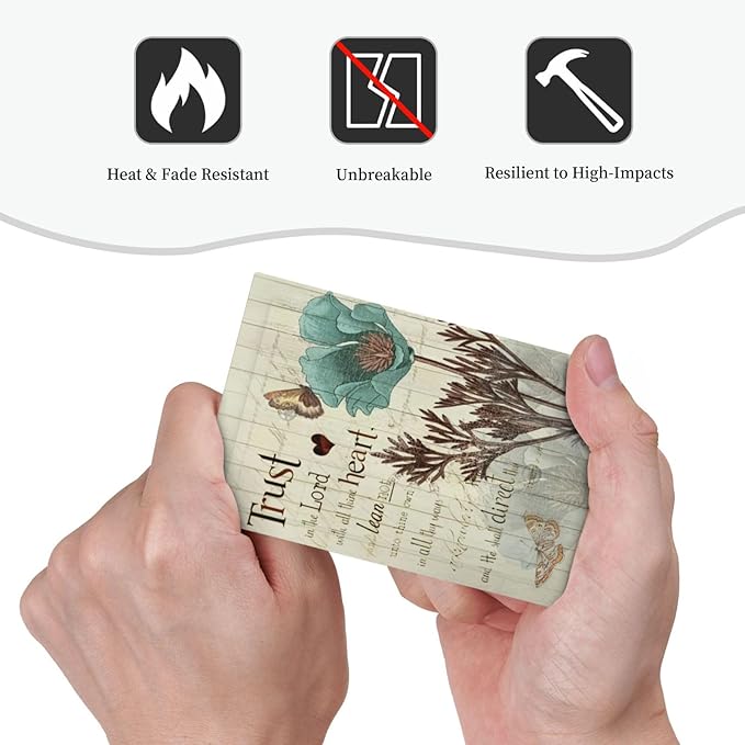 Rustic Elegant Teal Tulip Bible Inspirational Quote Light Switch Cover Plate 1 Gang No Device Blank Electrical Wall Plates Faceplate Decorative Switch Plate Covers for Farmhouse Bedroom Decor