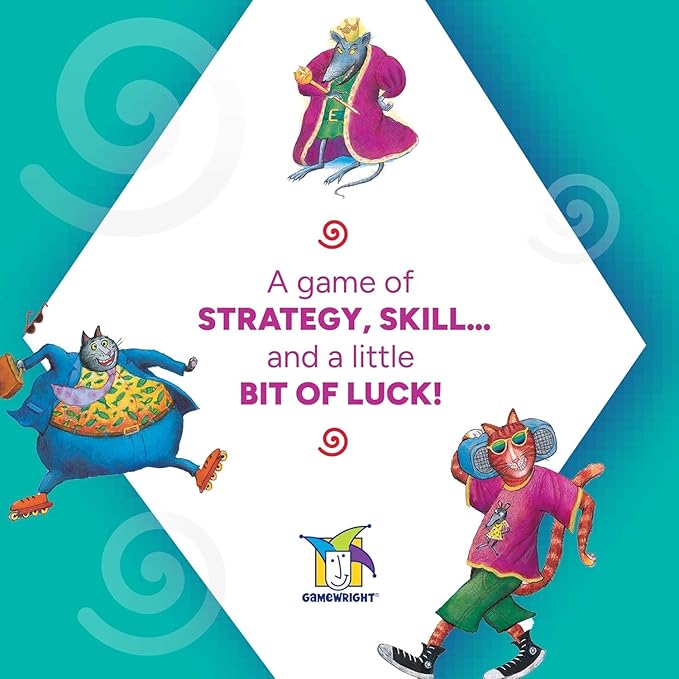 Rat A Tat Cat Card Game, for Ages 6 and Up