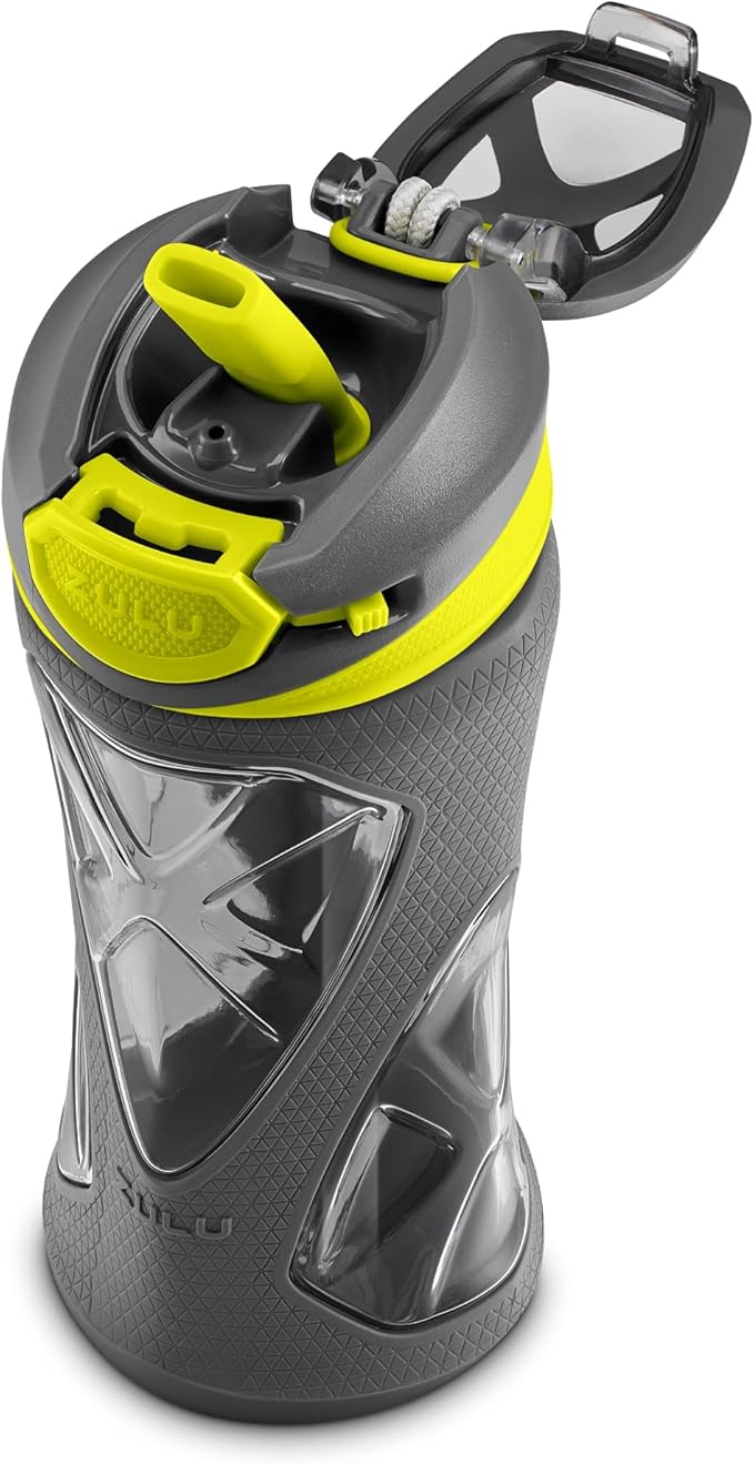 ZULU Torque 2 Pack 16oz Plastic Kids Water Bottle