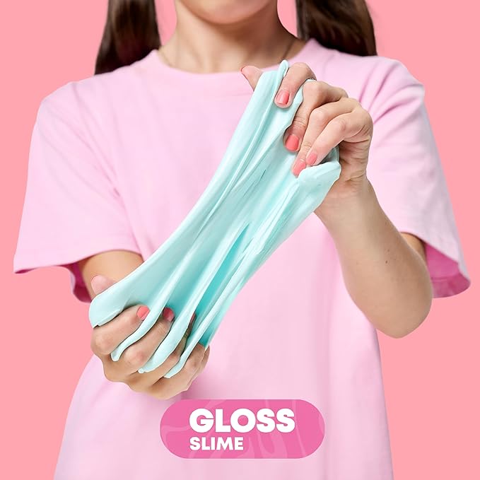 GUI GUI Slime Kit - Scented Slime 1 Pack - 5 Step DIY Process to Customize Your Ultimate Slime Glow-Up, Resealable and Reusable Container, ASMR Experience, 13 to Collect Across Season 1 - Styles Vary