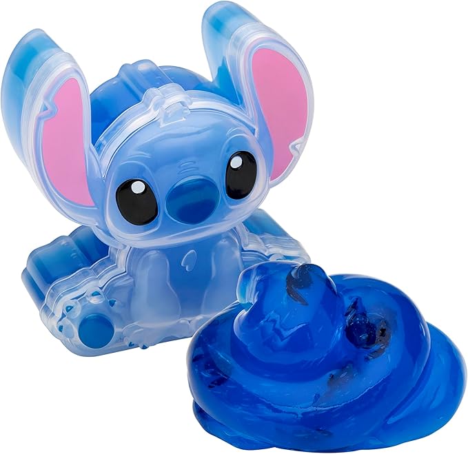 CRA-Z-Art Disney Stitch Shaped Slime Container Set, 3-Pack, Colorful, Fun Slime Play