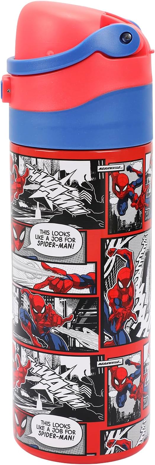 Spider-Man Comic Panels 24 Oz Stainless Steel Water Bottle