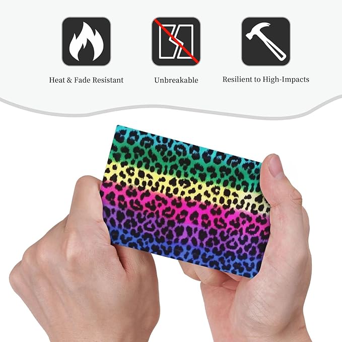 Blank Device Cover Wall Plate, Hot Pink Leopard Print Decorative WallPlate Cover Decor Wallplate, Rainbow Leopard Standard Size 1-Gang Light Switch Cover Plate, Unbreakable Polycarbonate Thermoplastic