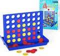 Pup Go Pocket-Sized 4 in a Row for Kids Ages 3+, Perfect Travel Companion for Kids, Travel Games for Car, Road Trip & Airplane. Classic 2 Players Strategy Game for Boys Girls, 6 Spare Discs Included