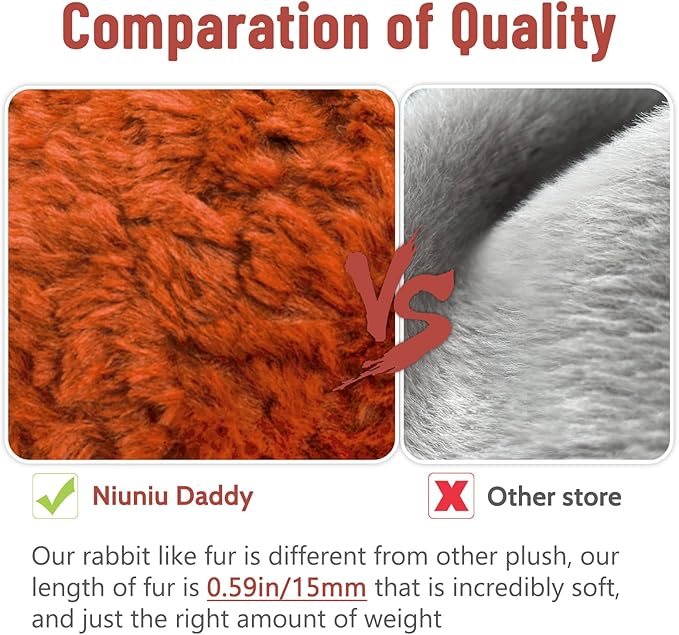 Niuniu Daddy 20" | 3.3 Pound Weighted Sloth Stuffed Animals, Big Fluffy Sloth Weighted Lap Animals Plush, Cute Weighted Stuffed Toy as Present for Adults & Kids & Baby for Christmas Birthday Holidays