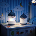 WORKPRO 2-Pack Kids Camping Lanterns with RGB Lights, Battery Powered with Lanyard, Fun Night Light Gifts for Kids - Shark Design