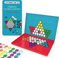 The Purple Cow- Magnetic, Lightweight, Travel Size Chinese Checkers Board Game for Kids and Adults. Classic Game with a Modern Twist.