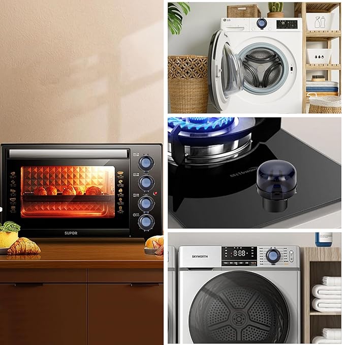 5PCS Stove Knob Safety Covers, Gas Stove Knob Locks Covers, Oven Knob Covers for Child Safety, Baby Child Proof Knob Locks Covers for Stove Handle Oven Gas Burners for Kids Pets(XL)