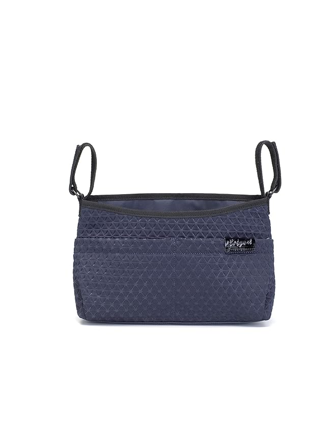 Babymel Navy Travel Stroller Organizer & Hanging Organizer Universal Fit, Navy