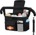 Accmor Universal Stroller Organizer with Cup Holder and Shoulder Strap, Stroller Bag Caddy Organizer Fits for Uppababy, Baby Jogger, Britax Strollers