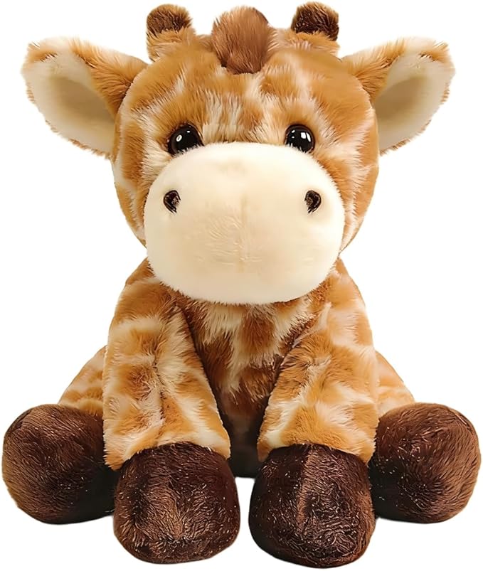 OROZCOR Giraffe Stuffed Animal, Cute Giraffe Plush Toys 8.5in, Soft Giraffe Stuffed Animals Gifts for Kids Baby Girls Boys (Giraffe)