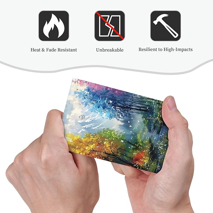 Colorful Forest Snow Mountain River Oil Painting Style Light Switch Cover Plate 1 Gang No Device Blank Electrical Wall Plates Faceplate Decorative Switch Plate Covers for Bedroom Living Room Decor