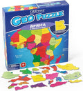 GeoToys GeoPuzzle, Africa and Middle East Jigsaw Puzzles, 65 Pc Map Puzzle, Geography Game, Educational Games & Kids Learning Activities, Puzzle Gifts for Children Ages 6-9, Fun Learning Toys for Kids
