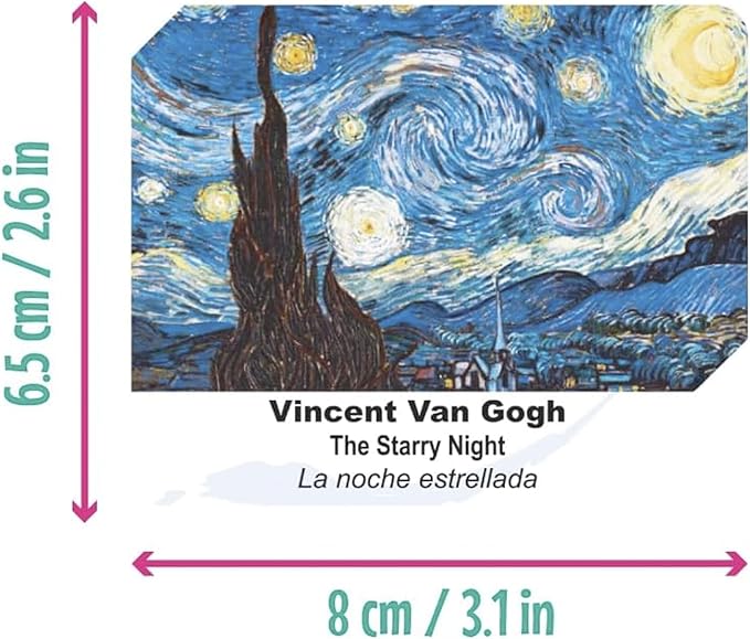 Menique Memory Matching Game – Famous Paintings for Adults & Kids – 70 Cards (35 Pairs) – Bilingual Art Game – Educational & Concentration Activity