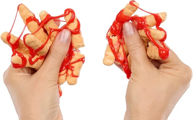 French Fries DIY Slime Kit - Unboxing Ingredients to Make, Smash, and Stretch Your Food Slime, Ages 8+