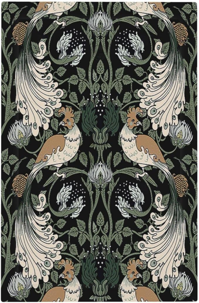 Light Switch Cover Plate William Morris Vintage Floral Plants And Birds 1 Gang No Device Blank Electrical Wall Plates Faceplate Decorative Switch Plate for Bedroom Home Decor