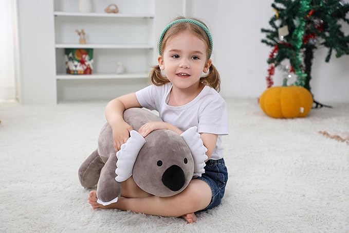 24in 4.2lbs Koala Weighted Stuffed Animals, Koala Stuffed Animal, Comfortable Weighted Plush Gifts for Girls, Boys, Kids and Adults