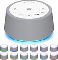SoundLegend White Noise Sleep Sound Machines 30 Sounds 32-Level Volume 12 Colors Light 5 Timers Adjustable Light Brightness Compact for Everyone Travel Memory Function Gift