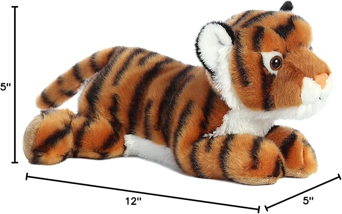 Aurora® Adorable Flopsie™ Indira™ Stuffed Animal - Used to Create Imaginative Play Adventures - Perfect for Birthdays, Kids and Adults, All Ages - Brown 12 Inches
