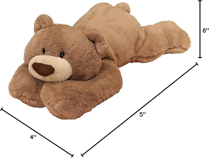 Weighted Stuffed Animals, 29.5" 6.2lbs Weighted Bear Stuffed Animal Toy Cute Brown Bear Plush Pillow Weighted Plush Animals Toy