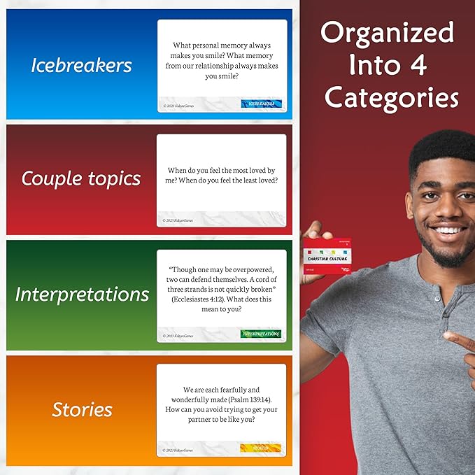 Christian Culture - Couples Edition: Conversation Starters for Meaningful Discussions - Christian Cards & Gifts