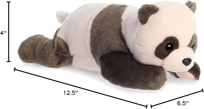 Aurora® Adorable Flopsie™ Newborn Panda Stuffed Animal - Used to Create Imaginative Play Adventures - Perfect for Birthdays, Kids and Adults, All Ages - Pink 12.5 Inches