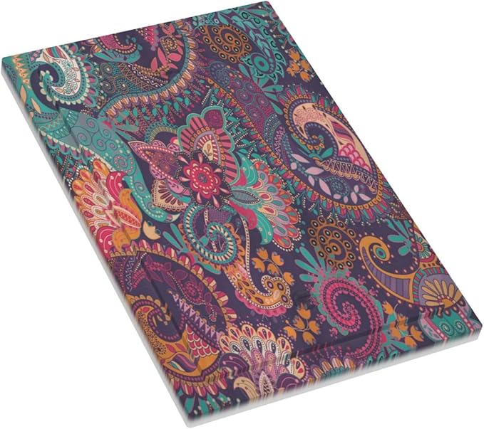 Mandala Boho Paisley Purple Floral Colorful Flower Light Switch Cover Plate 1 Gang No Device Blank Electrical Wall Plates Faceplate Decorative Switch Plate Covers for Home Bedroom Decor