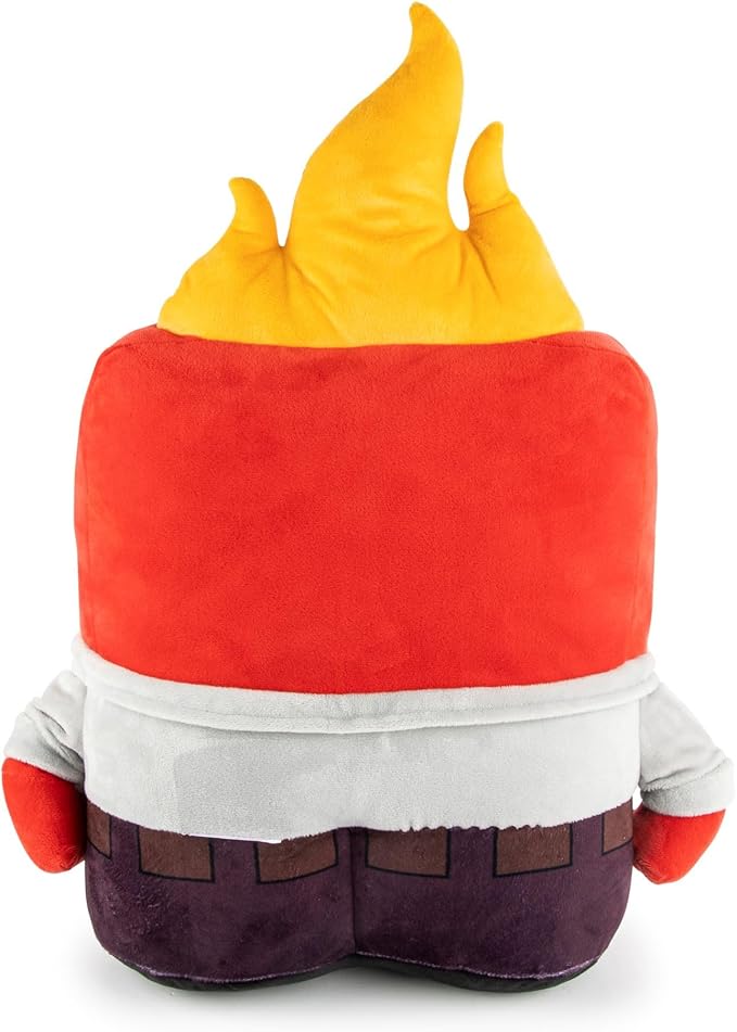 Jay Franco Disney Plush Pillow Buddy - Soft Plushie Stuffed Pillow, 14 Inches, Red - Anger