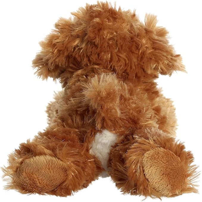 Aurora® Adorable Mini Flopsie™ Chai Cockapoo™ Stuffed Animal - Mini Companions Ready for Playful Adventures - for Kids All Ages, Toddlers, Adults, and Families - Brown 8 Inches